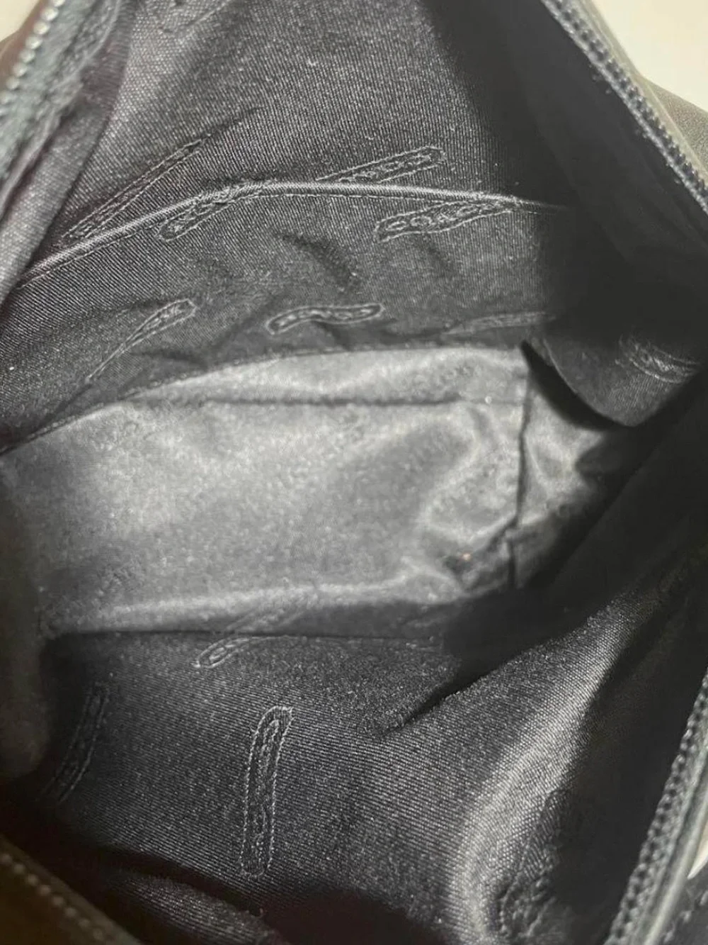 Coach Black Leather Shoulder Bag